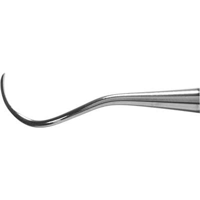 American Eagle McCall 17/18S Universal Curette, Double End, 3/8" Narrow Blade, EagleLite Resin Black Handle, AECM17-18SX thumbnail 11