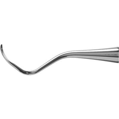 American Eagle Universal Curette, #3-4 Rules, Smallest Posterior, Double End, EagleLite Resin Handle, 3/8", Yellow, AECR3-4X, 1/Pk thumbnail 12