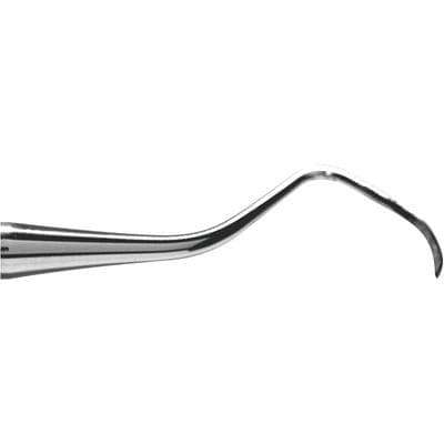 American Eagle Universal Curette, #3-4 Rules, Smallest Posterior, Double End, EagleLite Resin Handle, 3/8", Yellow, AECR3-4X, 1/Pk thumbnail 13
