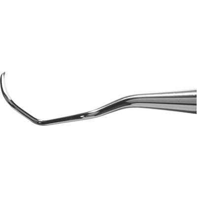 American Eagle Universal Curette, #3-4 Langer, Posterior Mesial/Distal, Double End, EagleLite Resin Handle, 3/8", Red, AECL3-4X thumbnail 13