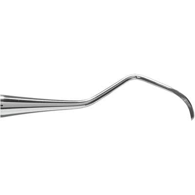 Universal Curette, #5-6 Barnhart, Double End, EagleLite Resin Handle, Red, 3/8", AECB5-6X, 1/Pk thumbnail 13