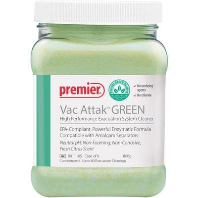 Vac Attak™ GREEN High-Performance Evacuation System Cleaner, Powder, 800 g Jar, Citrus, 9011105 thumbnail 17