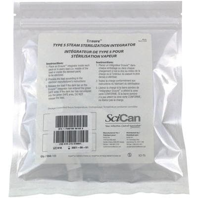 Ensure Type 5 Chemical Integrators, Steam Sterilization, 100/Pkg, SCI-T5 thumbnail 2