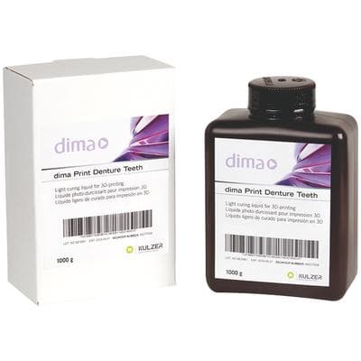 Kulzer dima Print Denture Base 3D Printing Resin, Light Pink, 1000 g Bottle, 66081671 thumbnail 4