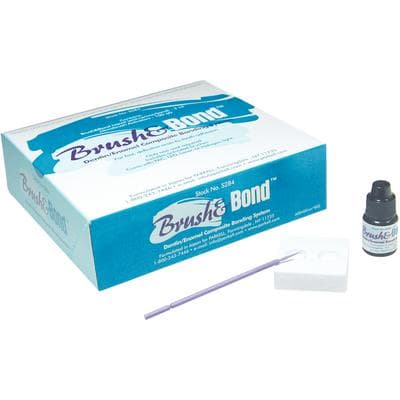 Brush & Bond Self-Etch Dentin/Enamel Composite Bonding Agent Kit, 3 mL Liquid, Mixing Well, 100 Standard Activator Brushes, S284 thumbnail 26