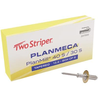 Two Striper PlanMill S Diamond Milling Bur, Tapered 13.2, 6/Box, 2017000 thumbnail 10