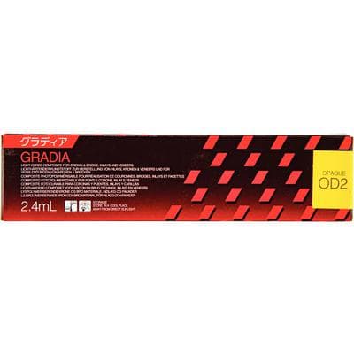 Gradia® Indirect Restoration System Opaque, Shade OD2, 2.4 mL Syringe thumbnail 4