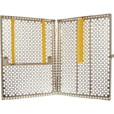 Hu-Friedy IMS Infinity Series Instrument Cassette, 12-Instrument with Accessory Area, Large, Yellow, Stainless Steel, 11" x 1.25" x 8", IMN4125 thumbnail 6