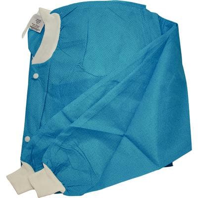ValuMax Extra-Safe Hip Length Lab Jacket, Aqua, Small, AAMI Level 3, SMS, Snap Front, 10/Pk, 3630AQS thumbnail 6