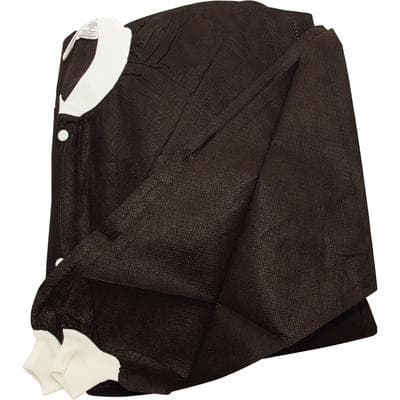 ValuMax Extra-Safe Hip-Length Lab Jacket, Black, Medium, AAMI Level 3, 10/Pk, 3630BKM thumbnail 7