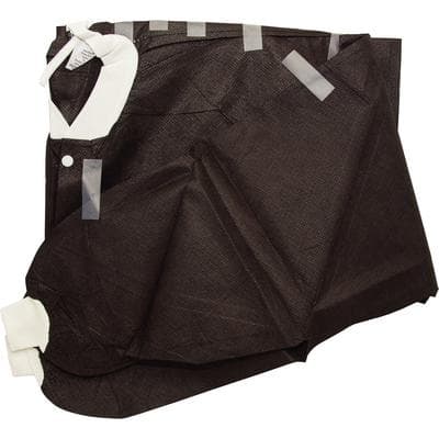 ValuMax Extra-Safe Lab Jacket, AAMI Level 3, Black, X-Large, Hip Length, 10/Pk, 3630BKXL thumbnail 7
