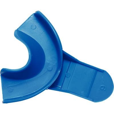 Tray Aways® Disposable Solid Impression Trays, Lower Anterior, #9, Blue, 12/Pack, 0921892 thumbnail 8