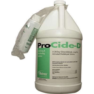 ProCide-D 2.5% Glutaraldehyde High-Level Disinfectant & Sterilant, 1 Gallon Bottle with Activator, 28-Day, #10-2860 thumbnail 5