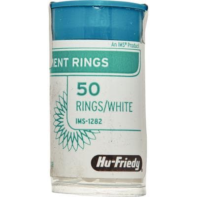 Hu-Friedy IMS Color Code Instrument Rings, Regular, White, Silicone, 50/Pk, IMS-1282 thumbnail 12