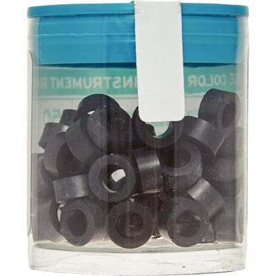 Hu-Friedy IMS Color Code Instrument Rings, Large, Black, Silicone, 50/Pk, IMS-1289L thumbnail 14