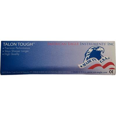 Sickle Scaler #204SD, Posterior Distal, Double End, EagleLite Stainless Steel Handle, 3/8", Talon Tough Stainless Steel, 1/Pk, AES204SDZ thumbnail 12
