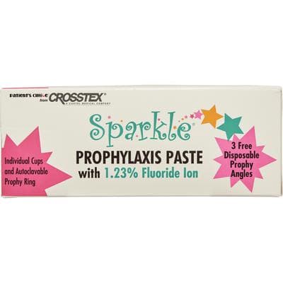 Sparkle Prophy Paste with Xylitol, Medium Grit, Cherry, 1.23% Fluoride, Unit Dose Cups, 200/Pk, UPMCH thumbnail 12