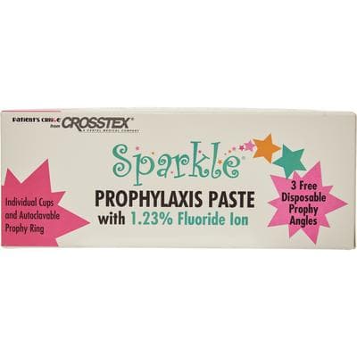 Sparkle Prophy Paste with Xylitol, Medium Grit, Orange Vanilla, 1.23% Fluoride, Unit Dose Cups, 200/Pk, UPMOV thumbnail 11