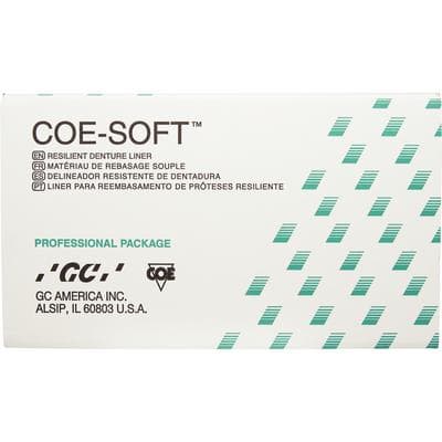 Coe-Soft Soft Denture Reline Material, Self-Cure, Professional Package, 5.5 oz Powder + 5.5 oz Liquid + 18 mL Lubricant, 344011 thumbnail 26