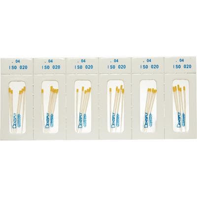 Dentsply Maillefer Absorbent Paper Points, Sterile, .04 Taper, ISO #20 (Yellow), 180/Pack, 670187 thumbnail 14