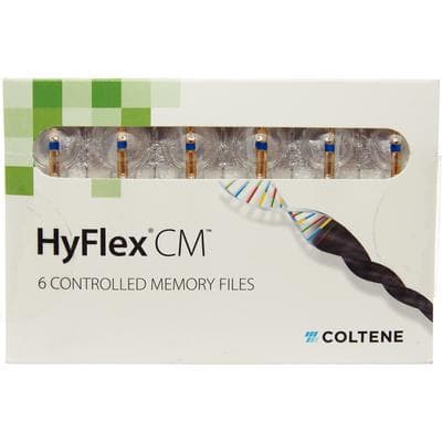 HyFlex CM Controlled Memory NiTi Rotary File, .04 Taper, 31mm, Size #60, 6/Pack thumbnail 3