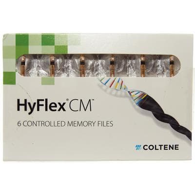 HyFlex CM Controlled Memory NiTi Rotary Files, .06 Taper, 31mm, Size #40, 6/Pk thumbnail 4