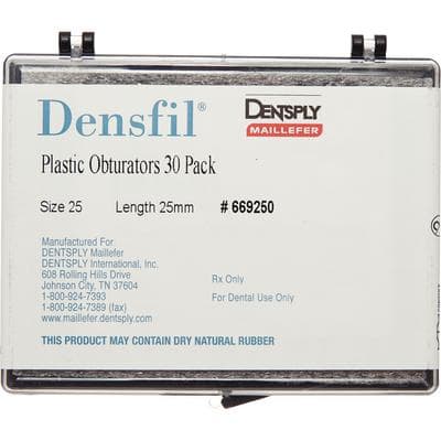 Densfil Plastic Obturators, Refill, 25 mm, Size #25, Red, 30/Pk, 669250 thumbnail 18
