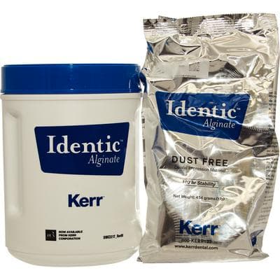 Identic Dust-Free Alginate Impression Material, Extra Fast Set, Hypoallergenic, Unscented, Value Pack (8 x 1 lb Bags), 27492DX thumbnail 9