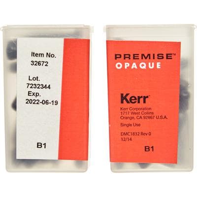 Premise Universal Nanofilled Composite, Opaque B1, 0.2 g Unidose Refill, 20/Pkg, 32672 thumbnail 14