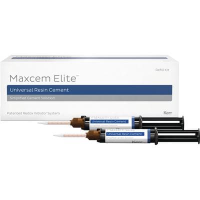 Maxcem Elite Universal Resin Cement, Individual Shade Refill, White Opaque, 5 g Dual Syringes, 2/Pk, 33874 thumbnail 30