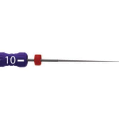 MicroMega B6 K-Files, Size #10, 25mm, 0.02 Taper, Stainless Steel, Sterile, 6/Pack, 60029724 thumbnail 17