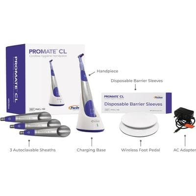 Pac-Dent ProMate CL Cordless Hygiene Handpiece Kit, 500-4000 RPM, PMCL-100 thumbnail 8