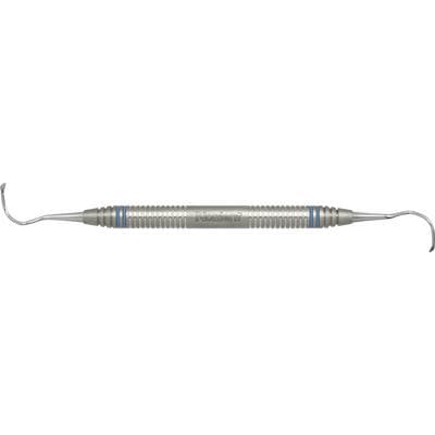 Nordent #911 Sinus Lift Curette, Double-End, Spoon Tip 2.7 mm, Stainless Steel, DuraLite® ColorRings™ Handle thumbnail 4