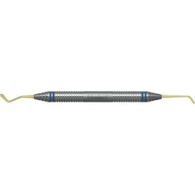 Nordent Composite Placement Instrument, Double-Ended, #2 Paddle/Condenser, 1.7 mm, Titanium Nitride Coated, DuraLite ColorRings Handle, CEPFI2T thumbnail 6