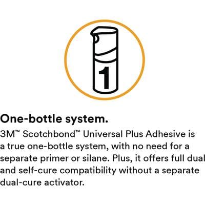 3M Scotchbond Universal Plus Adhesive Refill Vial, 5 mL, 41294 thumbnail 28