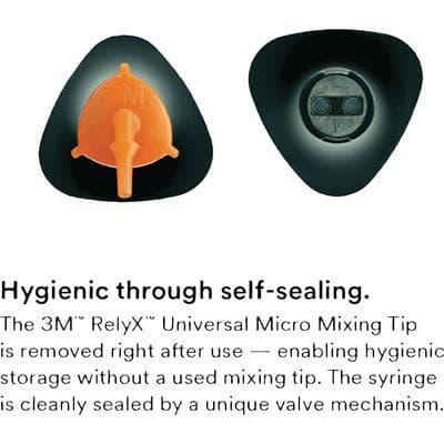 3M RelyX Universal Resin Cement Micro Mixing Tips, Orange, 30/Pk, 56975 thumbnail 28