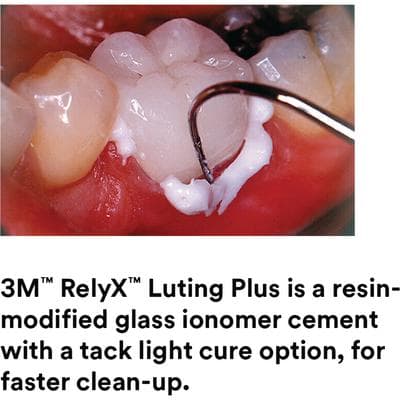 RelyX Luting Plus Resin-Modified Glass Ionomer Cement, Clicker Dispenser Refill, 11 g, 2/Pk, 3525 thumbnail 32