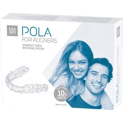 Pola Night for Aligners Carbamide Peroxide 10% Whitening Gel, 3 g Syringes, 4/Pk, 7700550 thumbnail 6
