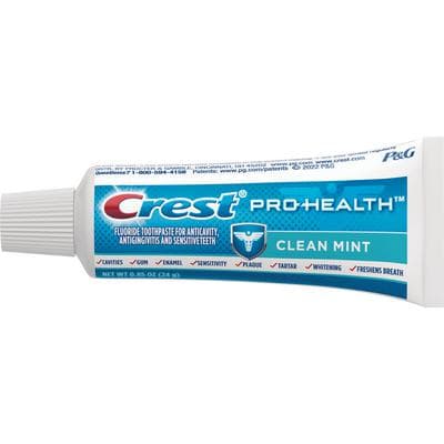 Crest Pro-Health Clean Mint Toothpaste, Travel Size, 0.85 oz Tube, 72/Box, 80742356 thumbnail 8