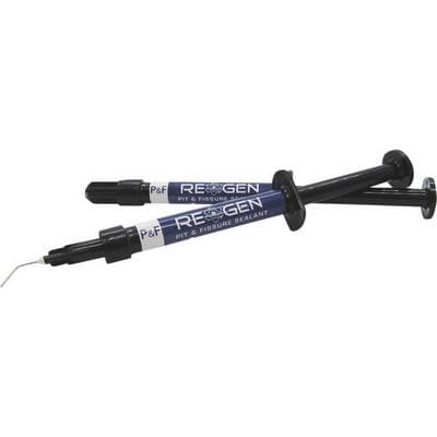 RE-GEN Pit & Fissure Sealant Kit, Tooth Shade, 4 x 1.2 mL Syringes with 18 Tips, #90662 thumbnail 6