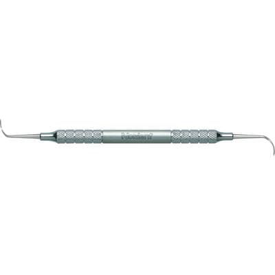 Relyant Posterior Sickle Scaler, Double Ended, Offset #2, Relyant #6 Handle, Stainless Steel, VSCN2 thumbnail 5