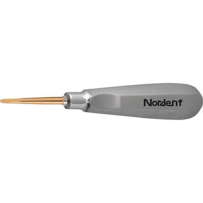 Nordent Luxation Elevator, #3S, Straight, 3 mm, Titanium Nitride Coated, Single End thumbnail 11