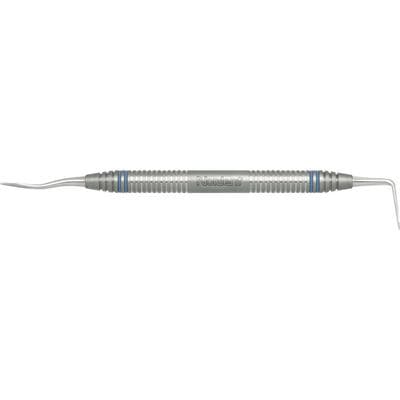Nordent Sinus Lift Curette #917, Double-End, Stainless Steel, DuraLite® ColorRings™ Handle thumbnail 2