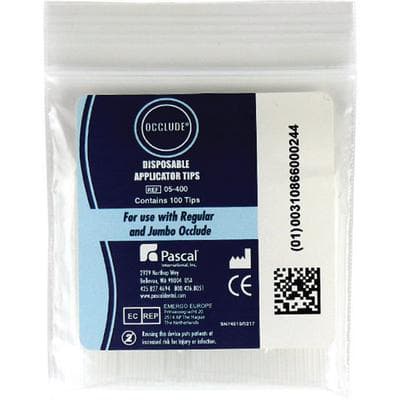 Occlude Disposable Applicator Tips, Clear, 100/Box, 05-400 thumbnail 14