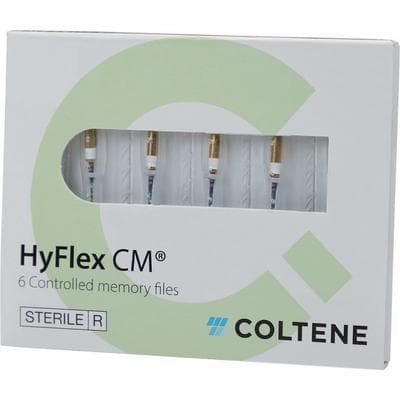 HyFlex CM Sterile NiTi Rotary Files, 0.06 Taper, Size 30, 21 mm, 6/Pkg, SBH8210630 thumbnail 8