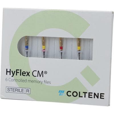 HyFlex CM Controlled Memory NiTi Rotary Files, Sterile, 25 mm, Medium Assortment, 6/Pkg, SBH825MED thumbnail 8