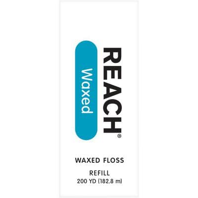 REACH® Waxed Dental Floss Refill, Unflavored, 200 yd Spool, 1/Pkg, 211896500 thumbnail 13