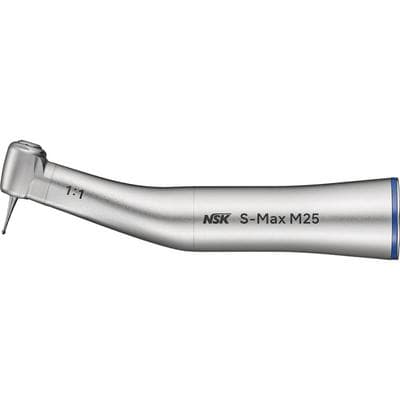 NSK S-Max M 1:1 Direct Drive Electric Handpiece Contra Angle, Push-Button Autochuck, Single Spray, Non-Optic, M25, C1027 thumbnail 5