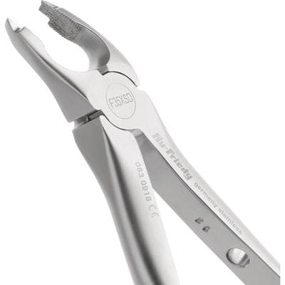 Hu-Friedy Atraumair #35 Diamond-Dusted Extraction Forceps, Upper Canine/Premolars, Serrated, F35XSD thumbnail 6