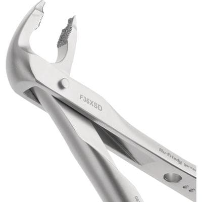 Hu-Friedy Atraumair #36 Diamond-Dusted Extraction Forceps, Lower Incisors, Serrated, F36XSD thumbnail 6